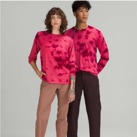 lululemon athletica Other - Unisex Lululemon lab Wool-Blend Tie Dye Long Sleeve Shirt